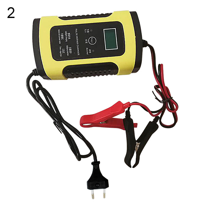 Full Automatic Battery Charger for Car 12V 6A LCD Display Power Supply